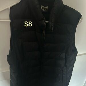 32 Degrees Black Puffer Vest